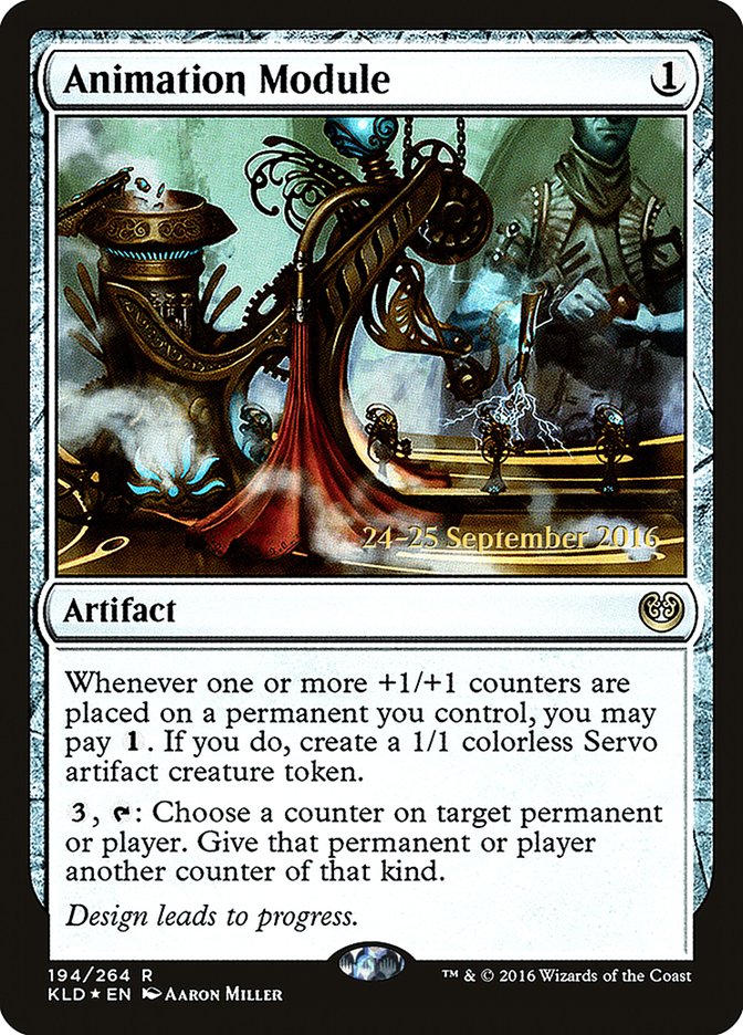 Animation Module [Kaladesh Prerelease Promos] | Yard's Games Ltd