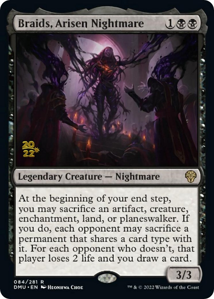 Braids, Arisen Nightmare [Dominaria United Prerelease Promos] | Yard's Games Ltd