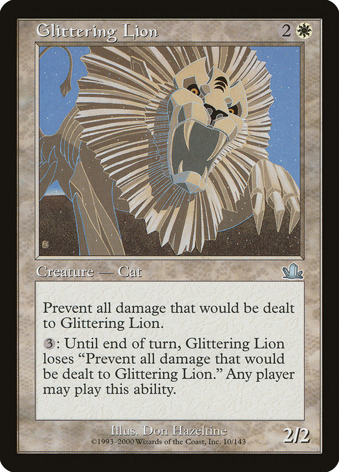 Glittering Lion [Prophecy] | Yard's Games Ltd