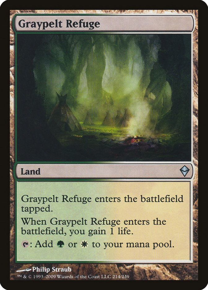 Graypelt Refuge [Zendikar] | Yard's Games Ltd