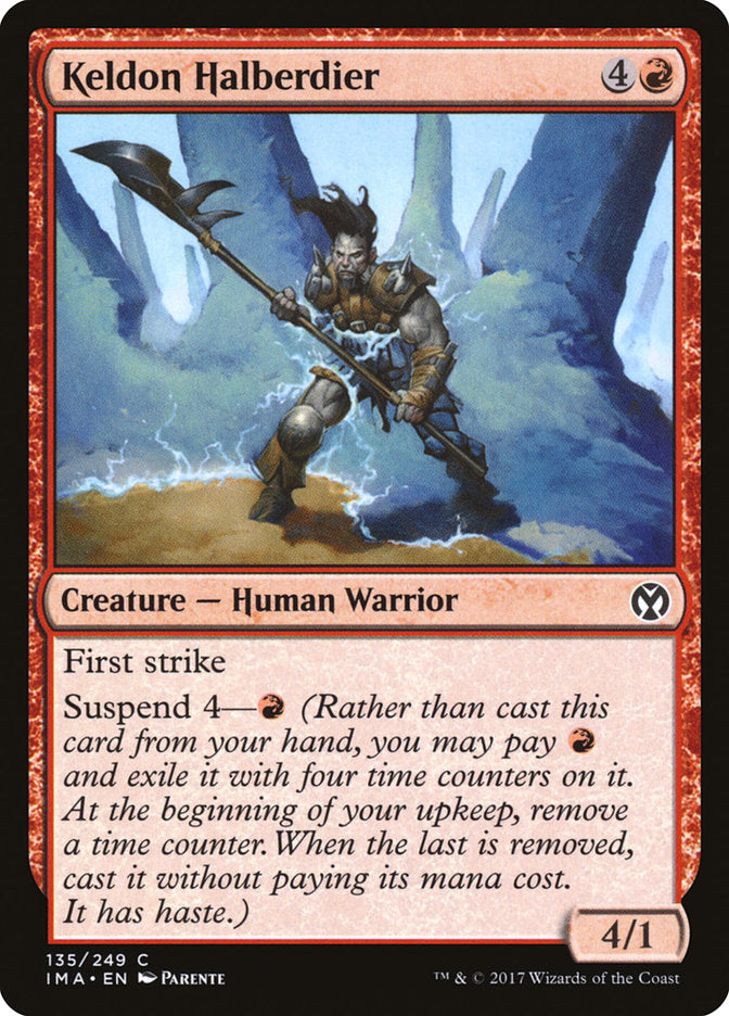 Keldon Halberdier [Iconic Masters] | Yard's Games Ltd