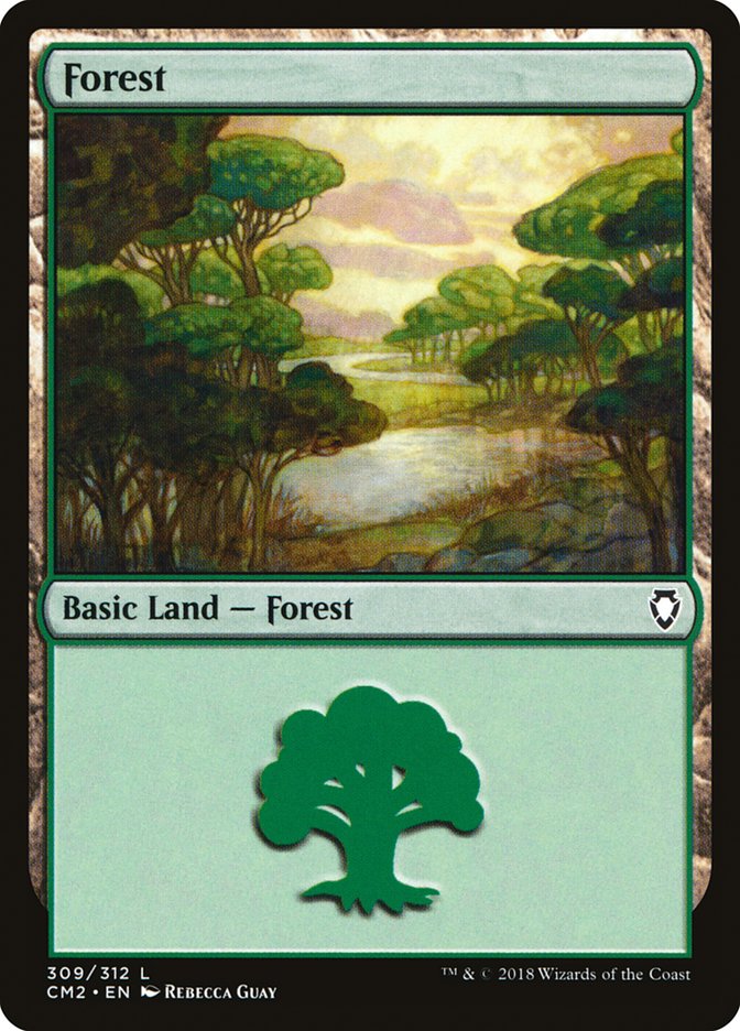 Forest (309) [Commander Anthology Volume II] | Yard's Games Ltd