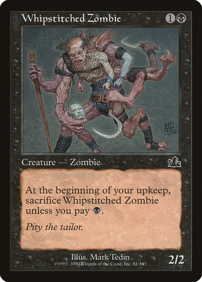 Whipstitched Zombie [Prophecy] | Yard's Games Ltd