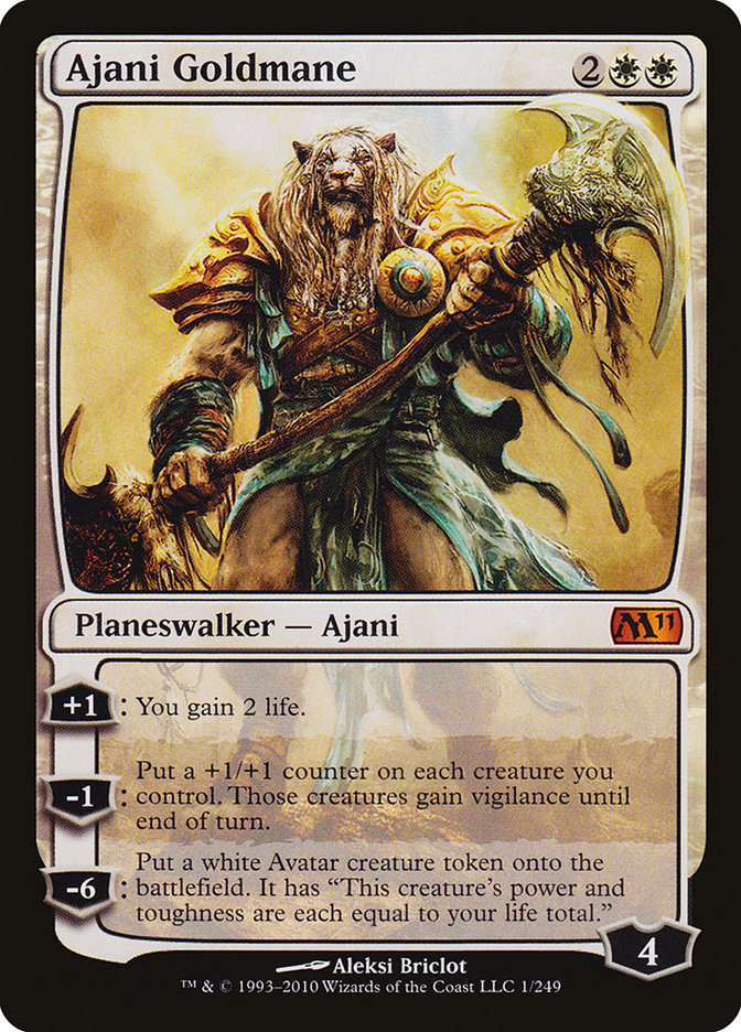 Ajani Goldmane [Magic 2011] | Yard's Games Ltd