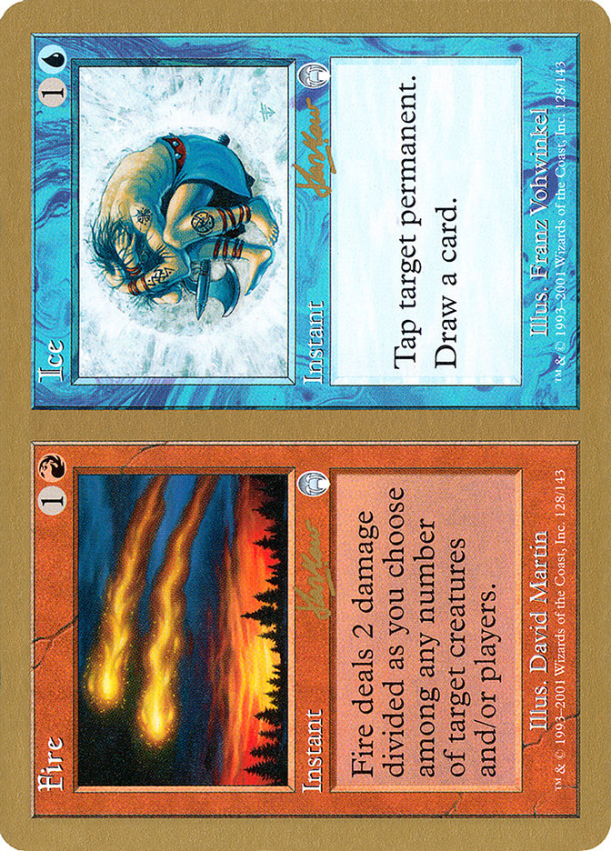 Fire // Ice (Sim Han How) [World Championship Decks 2002] | Yard's Games Ltd