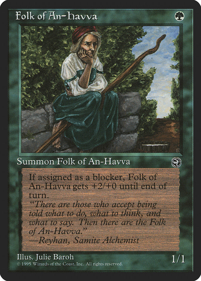 Folk of An-Havva (Reyhan Flavor Text) [Homelands] | Yard's Games Ltd