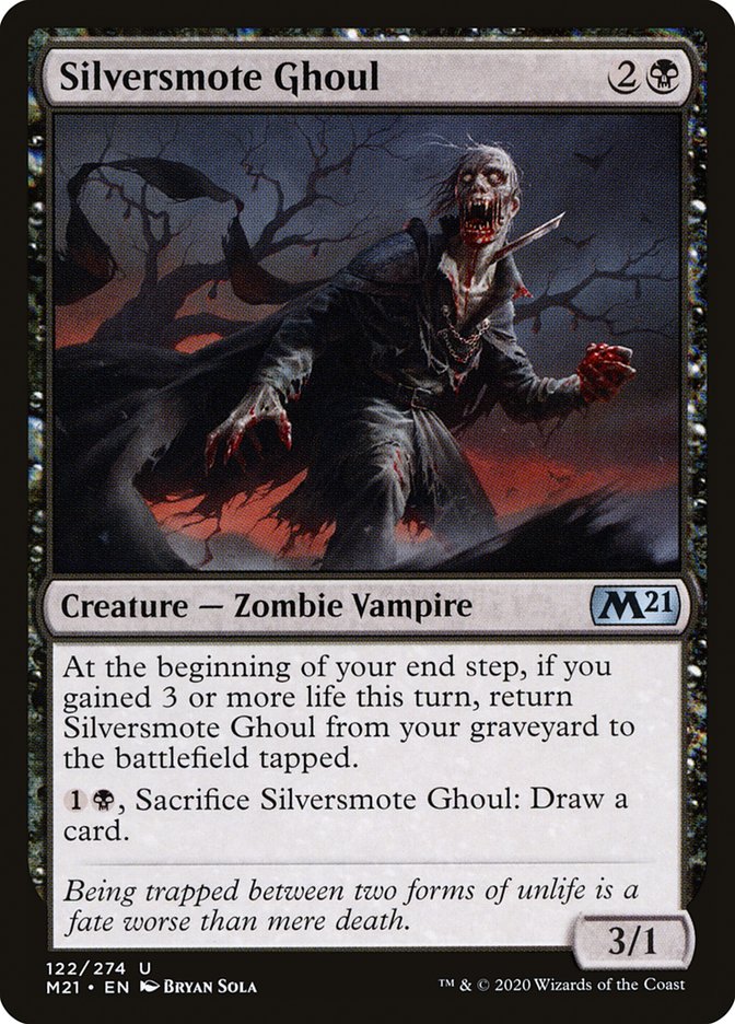 Silversmote Ghoul [Core Set 2021] | Yard's Games Ltd