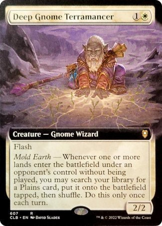 Deep Gnome Terramancer (Extended Art) [Commander Legends: Battle for Baldur's Gate] | Yard's Games Ltd