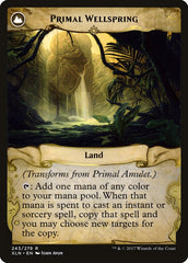 Primal Amulet // Primal Wellspring [Ixalan] | Yard's Games Ltd