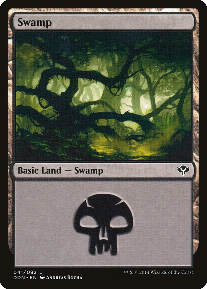 Swamp (41) [Duel Decks: Speed vs. Cunning] | Yard's Games Ltd