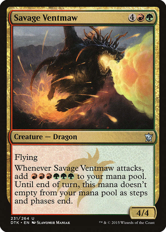 Savage Ventmaw [Dragons of Tarkir] | Yard's Games Ltd