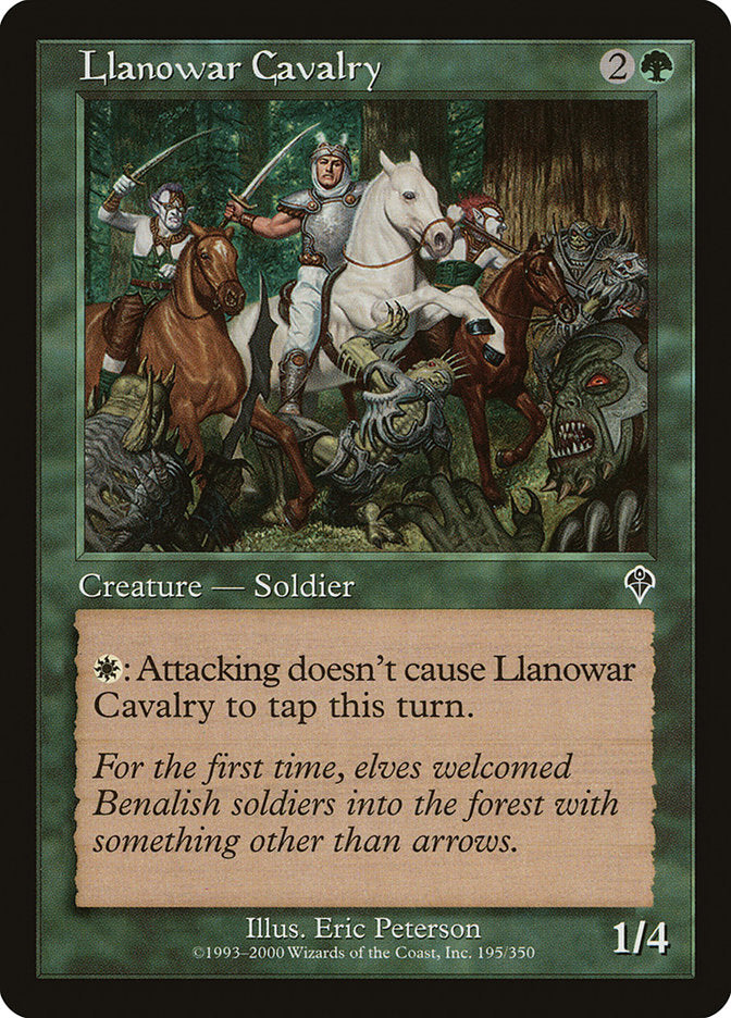 Llanowar Cavalry [Invasion] | Yard's Games Ltd