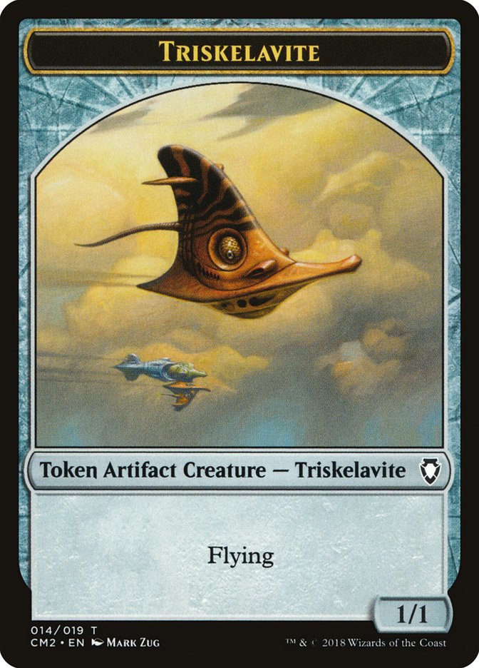 Triskelavite Token [Commander Anthology Volume II Tokens] | Yard's Games Ltd