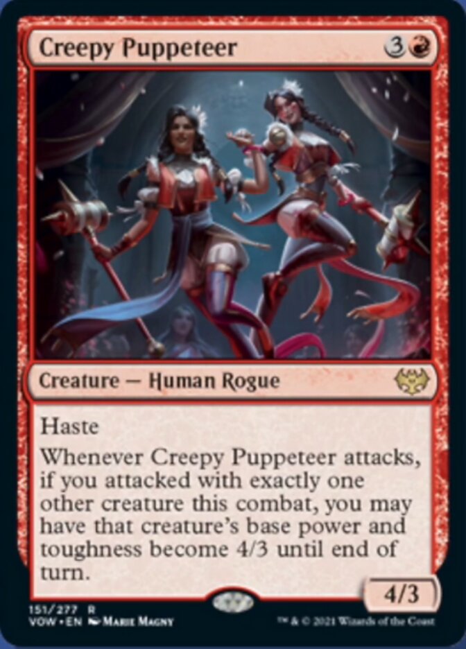 Creepy Puppeteer [Innistrad: Crimson Vow] | Yard's Games Ltd