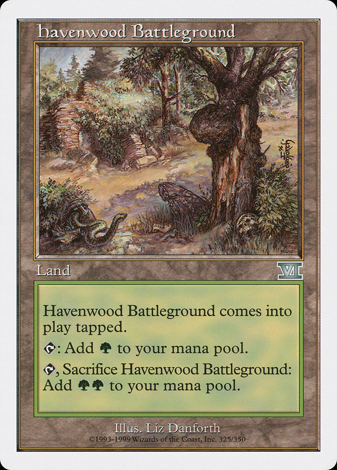 Havenwood Battleground [Classic Sixth Edition] | Yard's Games Ltd