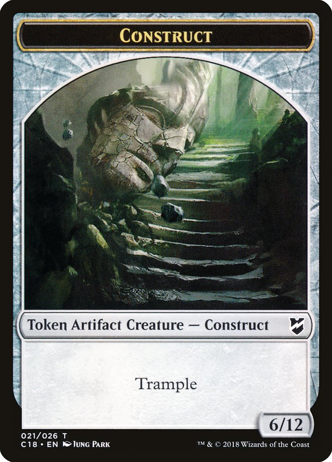 Construct Token (021/026) [Commander 2018 Tokens] | Yard's Games Ltd