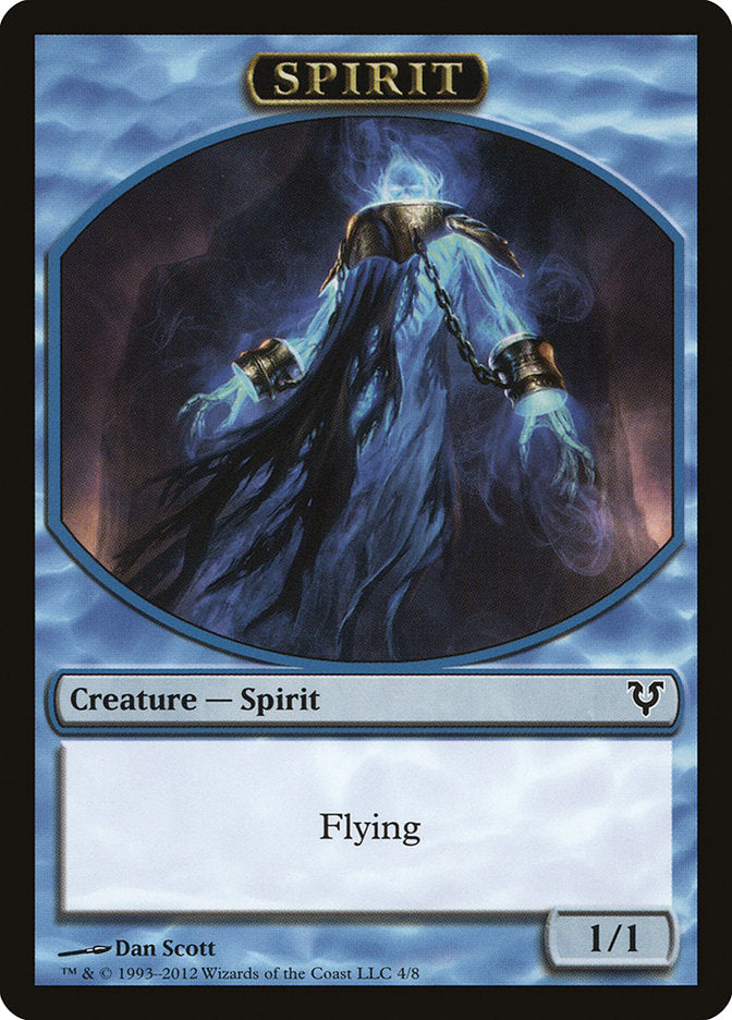 Spirit Token (4/8) [Avacyn Restored Tokens] | Yard's Games Ltd