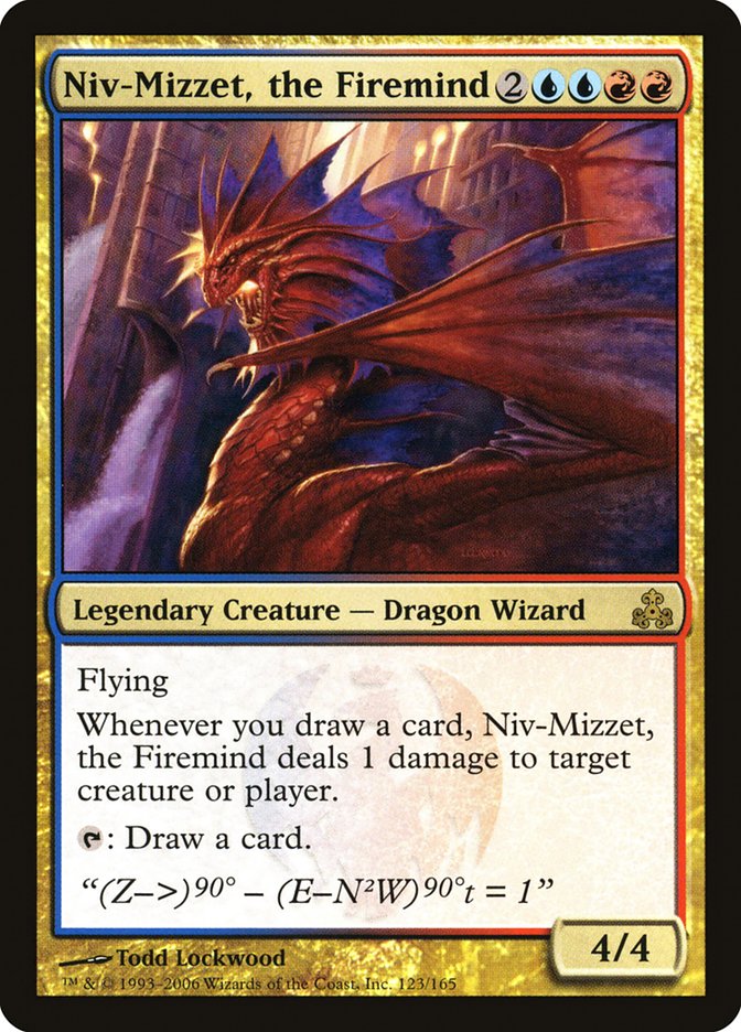 Niv-Mizzet, the Firemind [Guildpact] | Yard's Games Ltd