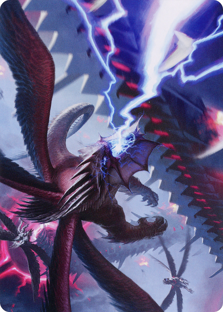 Defiant Thundermaw Art Card [March of the Machine Art Series] | Yard's Games Ltd