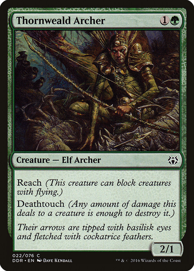 Thornweald Archer [Duel Decks: Nissa vs. Ob Nixilis] | Yard's Games Ltd