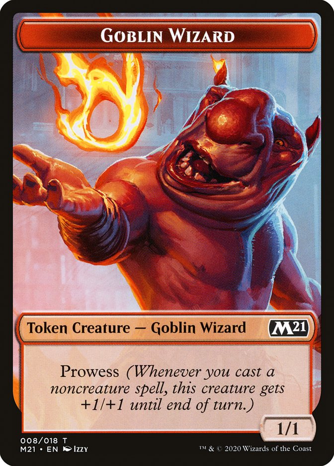 Goblin Wizard Token [Core Set 2021 Tokens] | Yard's Games Ltd