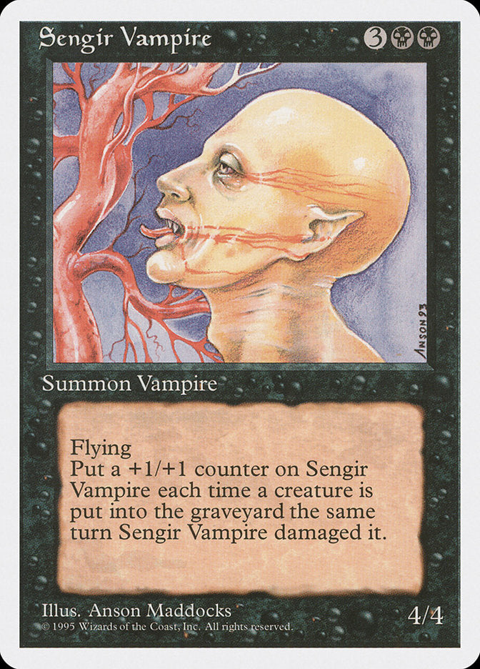 Sengir Vampire [Fourth Edition] | Yard's Games Ltd