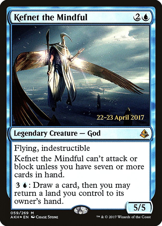 Kefnet the Mindful [Amonkhet Prerelease Promos] | Yard's Games Ltd