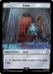 Robot // Food (0014) Double-Sided Token [Fallout Tokens] | Yard's Games Ltd