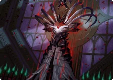 Bride's Gown Art Card [Innistrad: Crimson Vow Art Series] | Yard's Games Ltd