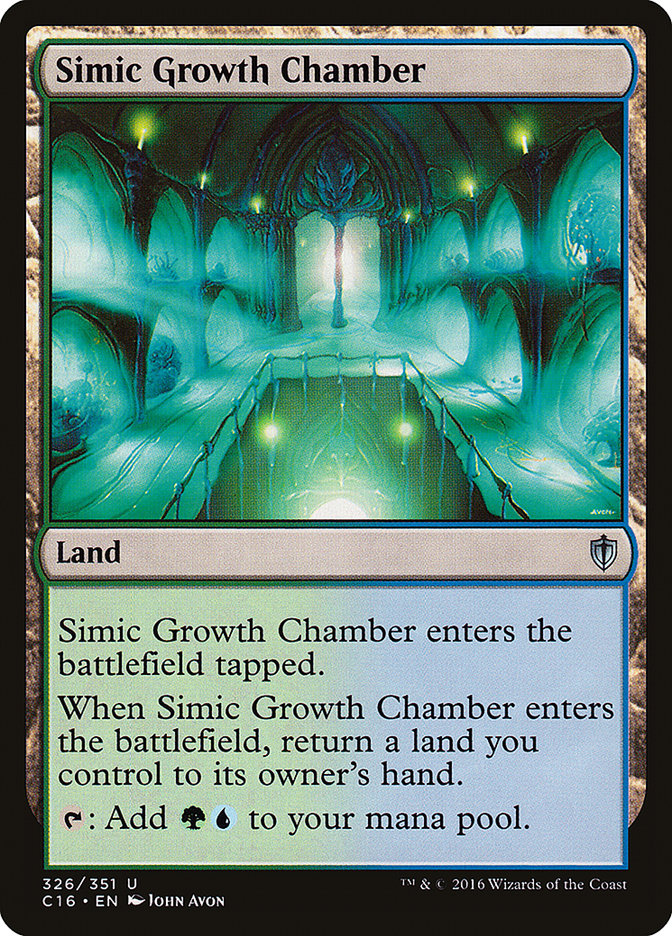 Simic Growth Chamber [Commander 2016] | Yard's Games Ltd