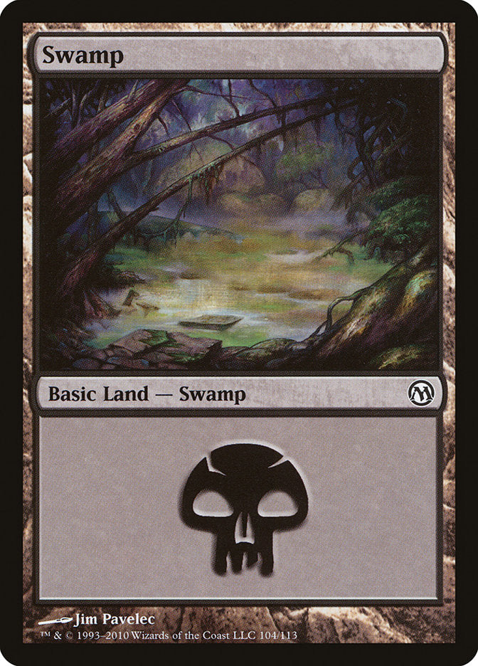 Swamp (104) [Duels of the Planeswalkers] | Yard's Games Ltd