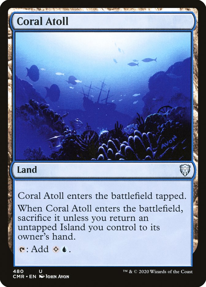 Coral Atoll [Commander Legends] | Yard's Games Ltd