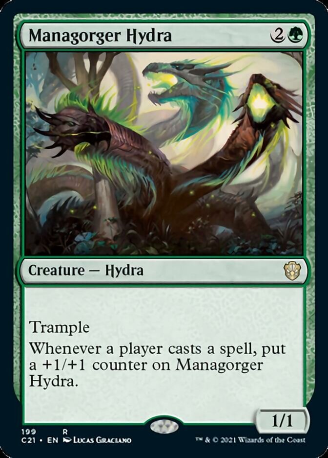 Managorger Hydra [Commander 2021] | Yard's Games Ltd