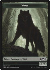 Zombie // Wolf Double-Sided Token [Game Night 2019 Tokens] | Yard's Games Ltd