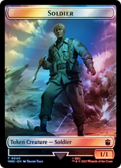 Soldier // Alien Insect Double-Sided Token (Surge Foil) [Doctor Who Tokens] | Yard's Games Ltd