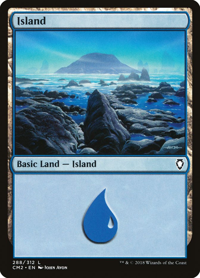 Island (288) [Commander Anthology Volume II] | Yard's Games Ltd