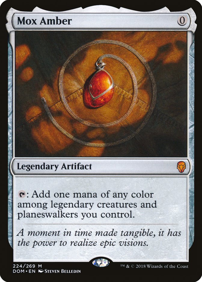 Mox Amber [Dominaria] | Yard's Games Ltd