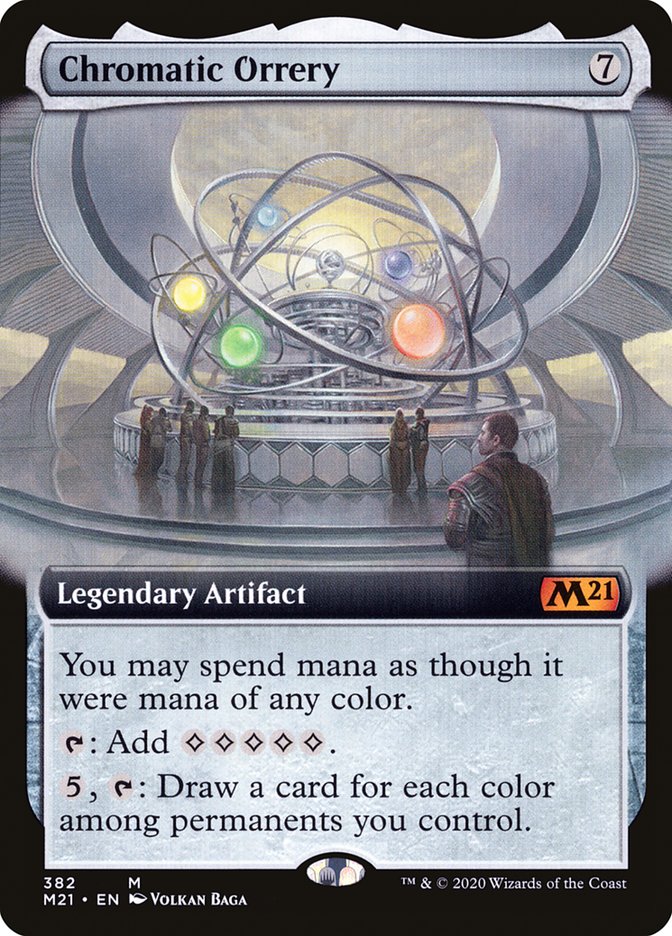 Chromatic Orrery (Extended Art) [Core Set 2021] | Yard's Games Ltd