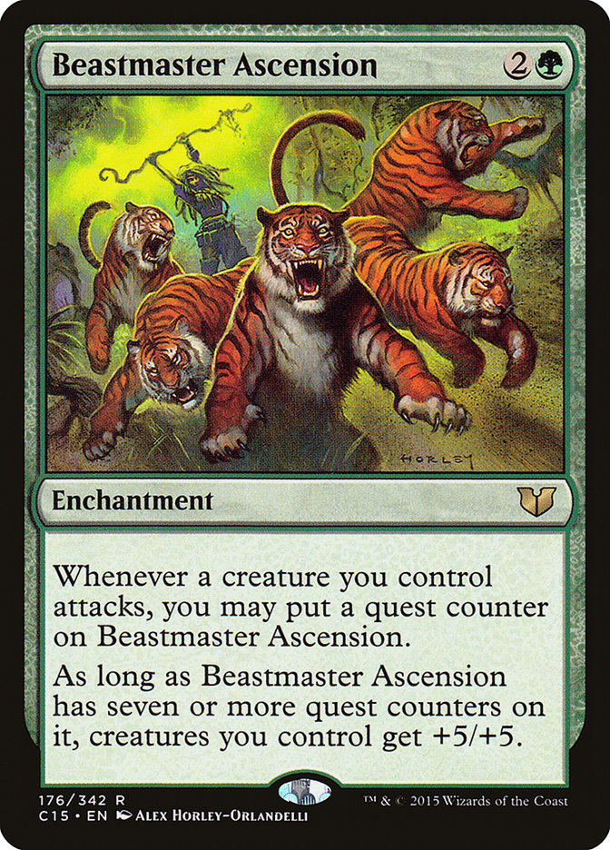 Beastmaster Ascension [Commander 2015] | Yard's Games Ltd