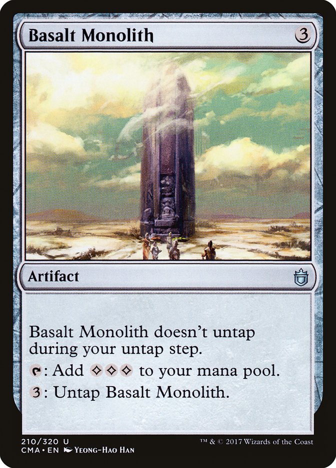 Basalt Monolith [Commander Anthology] | Yard's Games Ltd