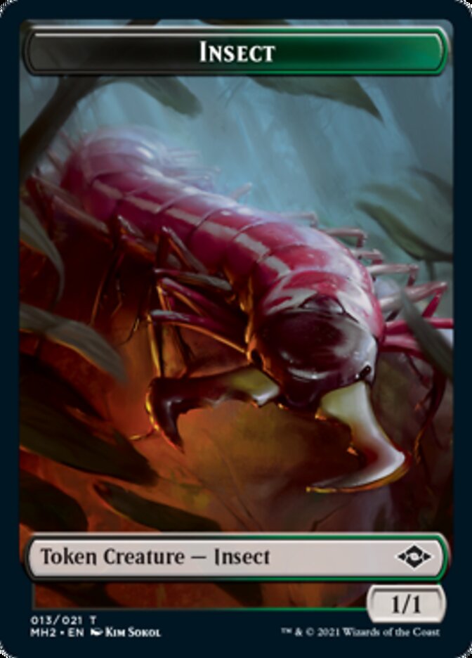 Insect Token [Modern Horizons 2 Tokens] | Yard's Games Ltd