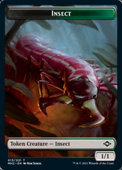 Insect // Treasure (21) Double-Sided Token [Modern Horizons 2 Tokens] | Yard's Games Ltd