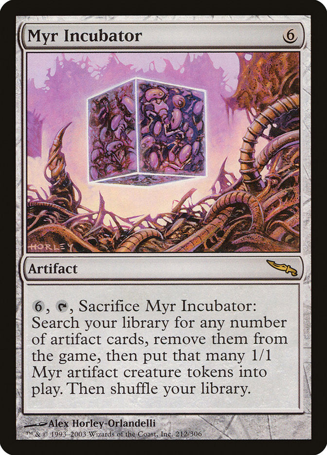 Myr Incubator [Mirrodin] | Yard's Games Ltd