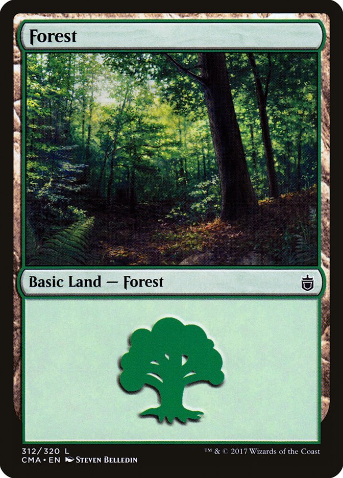 Forest (312) [Commander Anthology] | Yard's Games Ltd