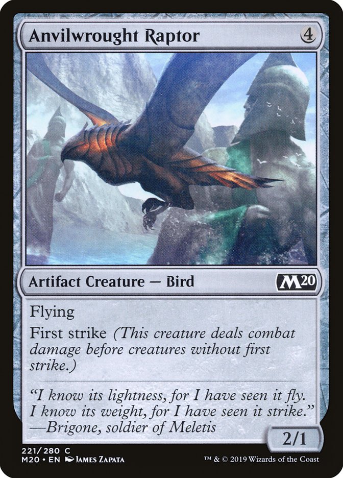 Anvilwrought Raptor [Core Set 2020] | Yard's Games Ltd