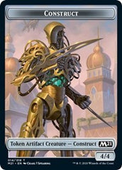 Construct // Goblin Wizard Double-Sided Token [Core Set 2021 Tokens] | Yard's Games Ltd