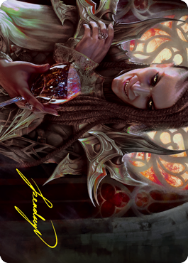 Voldaren Epicure 2 Art Card (Gold-Stamped Signature) [Innistrad: Crimson Vow Art Series] | Yard's Games Ltd