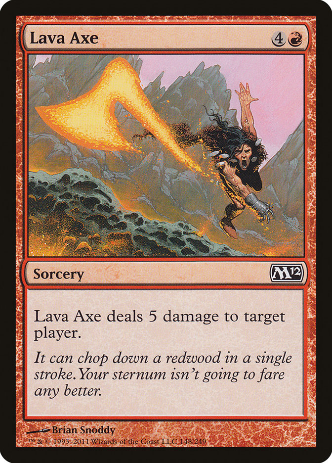 Lava Axe [Magic 2012] | Yard's Games Ltd