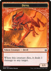 Devil // Satyr Double-Sided Token [Challenger Decks 2020 Tokens] | Yard's Games Ltd