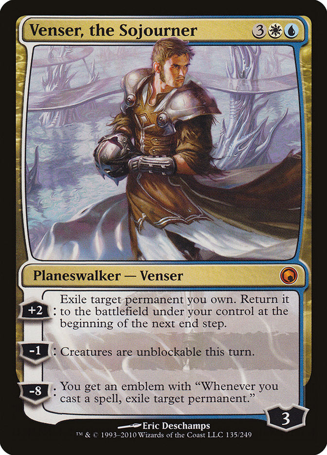 Venser, the Sojourner [Scars of Mirrodin] | Yard's Games Ltd